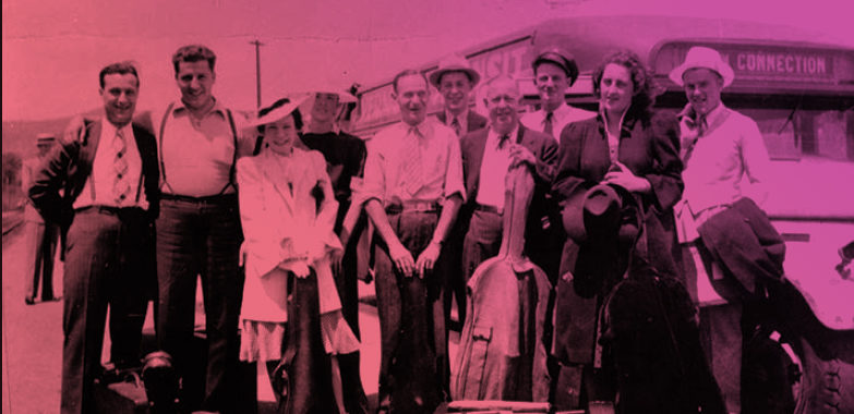 VSO musicians arrive at the 1939 World's Fair